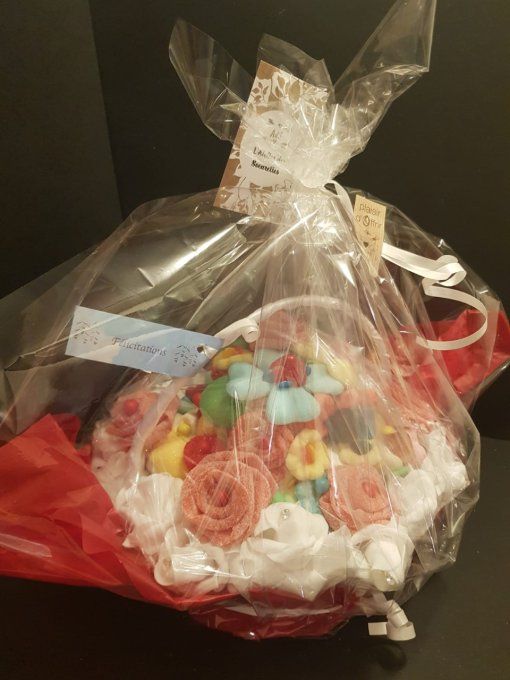 bouquet-de-bonbons-félicitations-pour-mariés