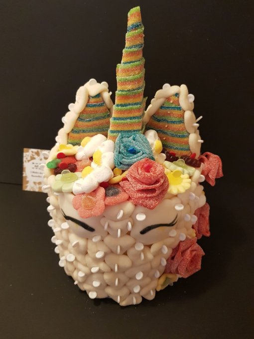 Gâteau de bonbons Licorne