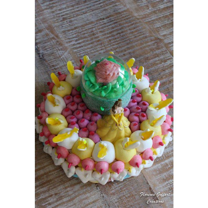 gâteau-de-bonbons-princesse-belle