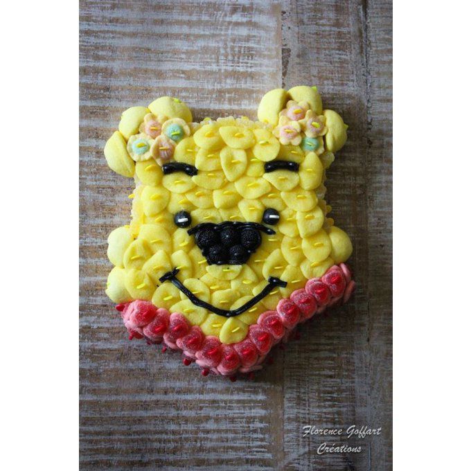 gâteau-de-bonbons-wiinie-ourson