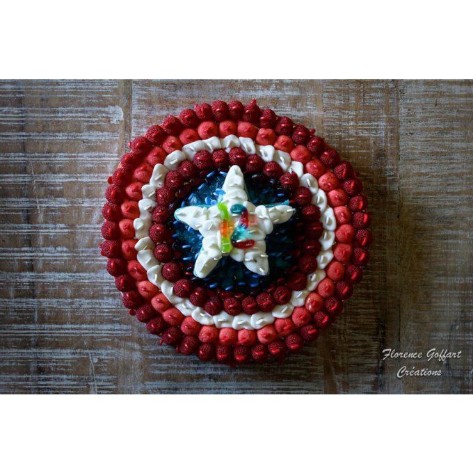 gâteau-de-bonbon-captain america