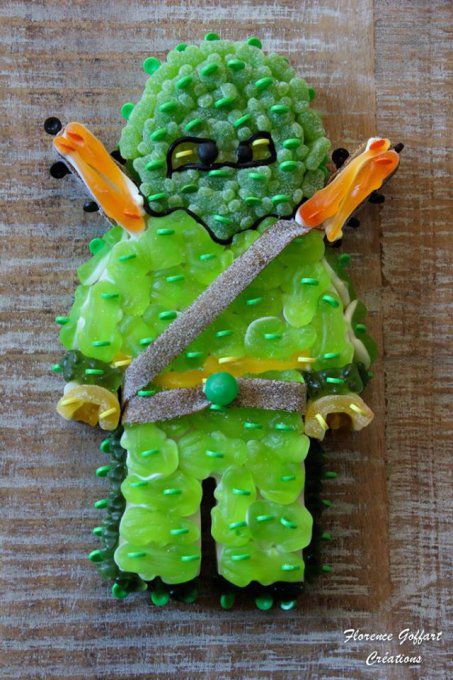gâteau-de-bonbon-ninjago-vert