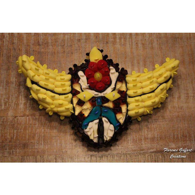 gâteau-de-bonbon-goldorak