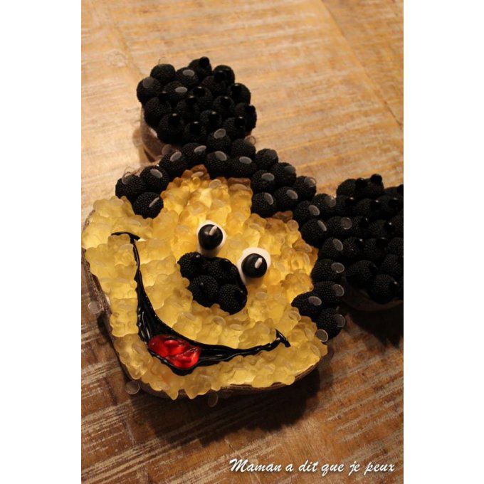gâteau-de-bonbons-mickey