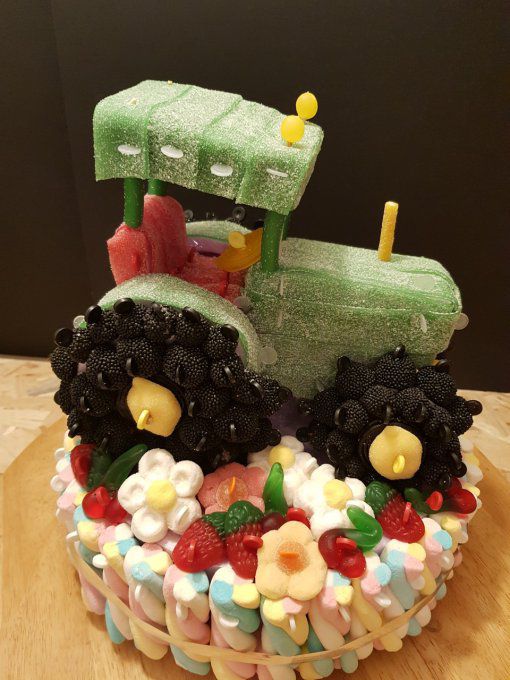 gâteau-de-bonbons-tracteur-cabine-agricole
