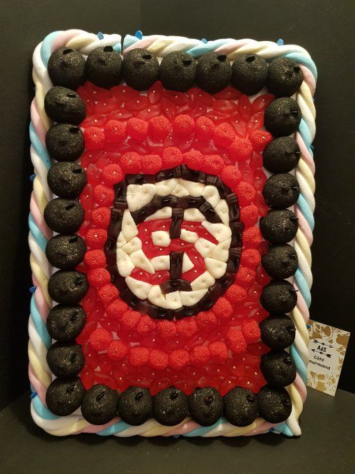 Gâteau de bonbons "Stade Toulousain"