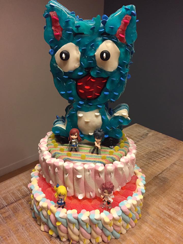 Gâteau de bonbons Happy de Fairy Tail