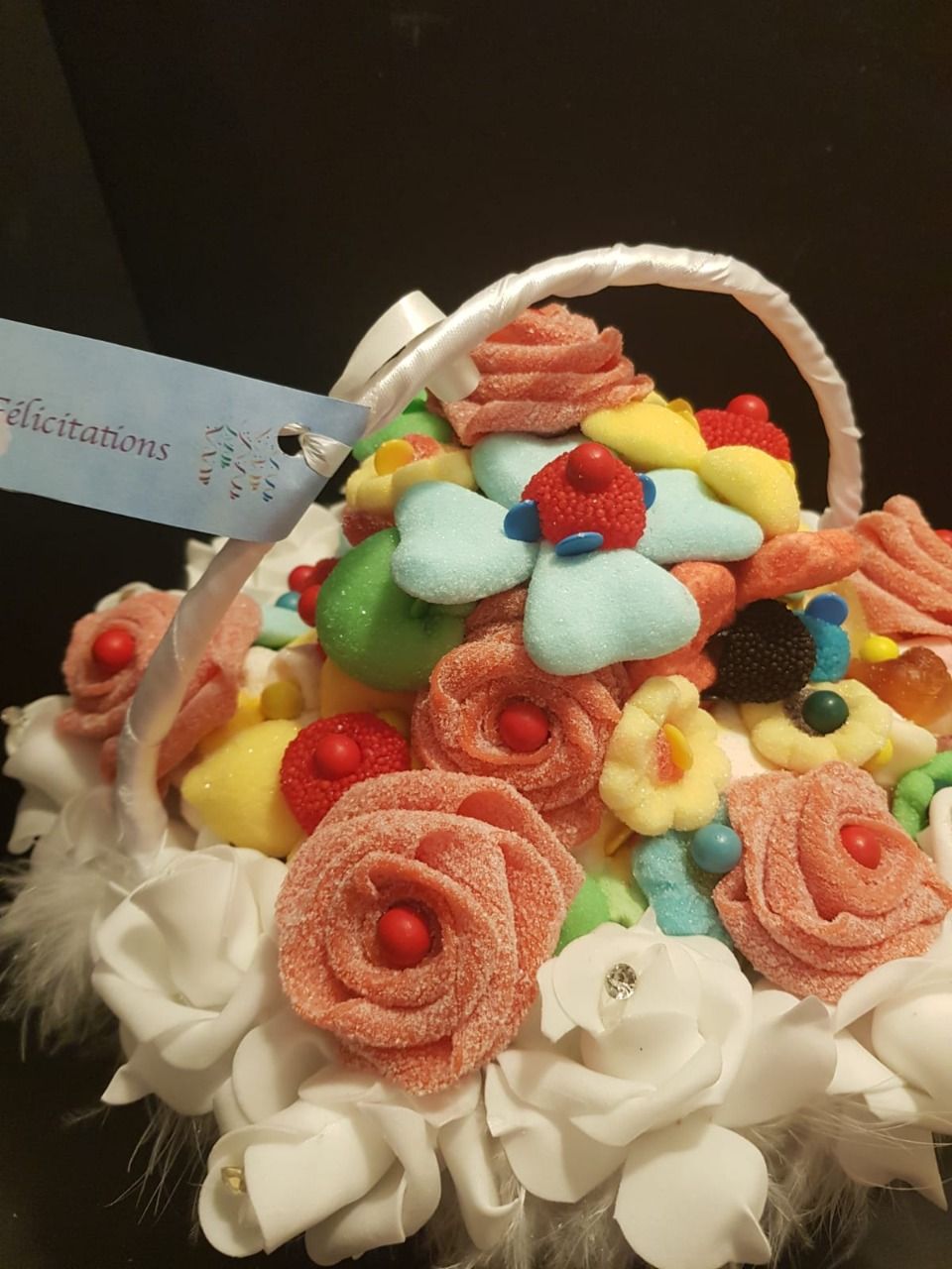 Bouquet de bonbons "Félicitations"