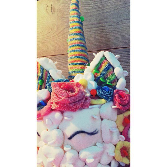 Gâteau de bonbons Licorne