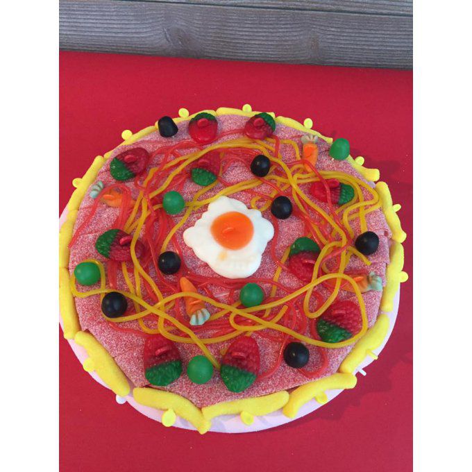 gâteau-de-bonbons-pizza