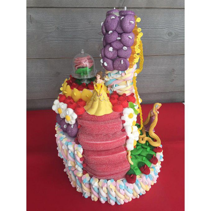 gâteau-de-bonbons-princesses