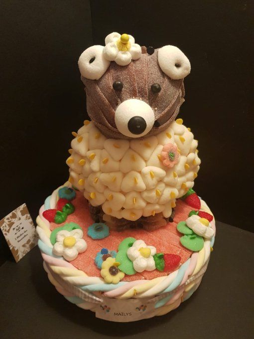 Gâteau de bonbons "Ourson"