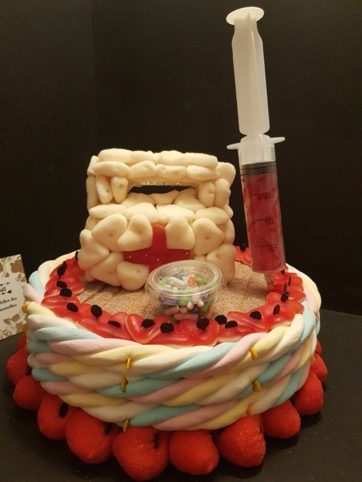 Gâteau de bonbons Infirmière