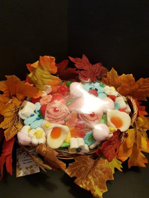 Gâteau de bonbons Bouquet mixte - Latelierdessoeurettes