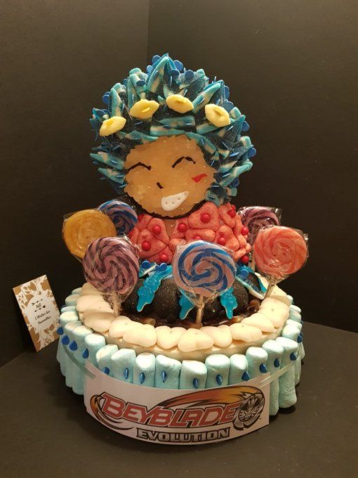 gâteau-de-bonbons-beyblade-burst-valt