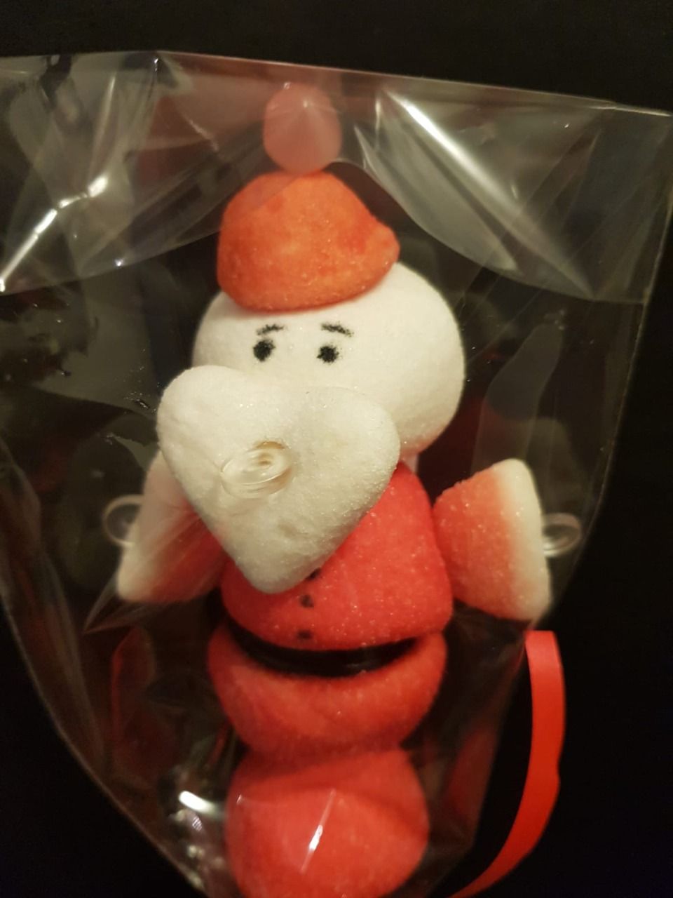 Brochette de bonbons père noël