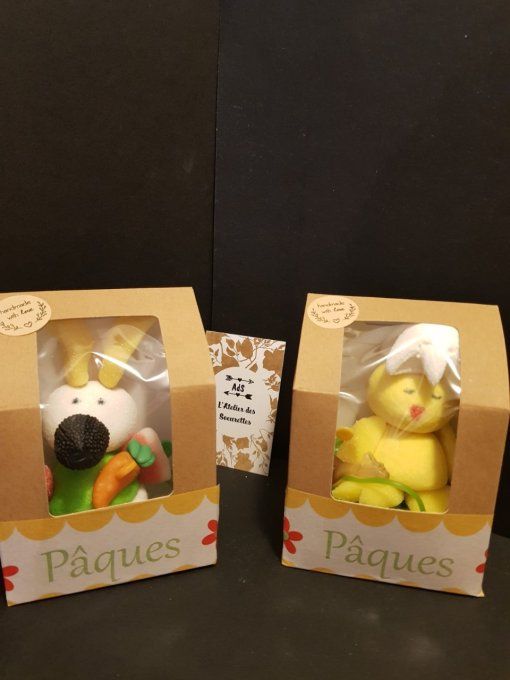 Lot Pâques Poussin et Lapin bonbons