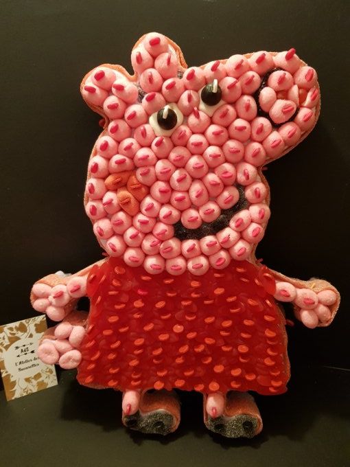 gâteau-de-bonbons-peppa-pig